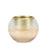 Melrose International Ombre Glass Votive Candle Holder, Set of 2, Gold