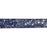 Melrose International Blue/White Speckled Ribbon, Set of 22.5"x10 Yds - 87030DS