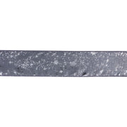 Melrose Wired Polyester Ribbon 2.5"x10 yds, Set of 2, Grey - 87031DS