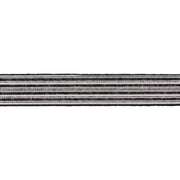 Melrose Wired Polyester Ribbon 2.5"x10 yds, Set of 2, Black/White - 87051DS