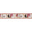 Melrose Whimsical Snowman Ribbon, Set of 22.5"x10 Yds, Beige/Red/White - 87059DS