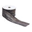Melrose Metallic Silver Ribbon, Set of 22.5"x10 Yds, Black/Grey