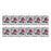Melrose Glass Truck/Barn Ornament, Set of 12, White/Red/Green