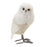 Melrose International Winter Owl Decor, Set of 2, White