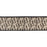 Melrose International Wired Cotton Ribbon 4"x5 yds, Black - 87172DS