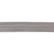 Melrose International Wired Polyester Ribbon 2.5"x10 yds, Grey - 87180DS