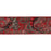 Melrose International Wired Polyester Ribbon 6"x5 yds, Red/Gold - 87183DS