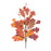 Melrose International Fall Oak Leaf Spray, Set of 6, Red/Orange - 87214DS