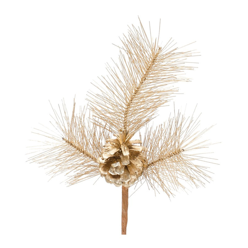 Melrose International Pine Pick, Set of 6, Gold - 87279DS