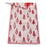 Melrose Embroidered Pine Tree Table Runner 72"L, Red/White