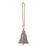 Melrose International Rustic Metal Bell Ornament, Set of 2, Grey/Brown
