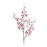 Melrose International Iced Berry Twig Spray, Set of 12, Red/Brown - 87424DS