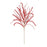 Melrose International Glittered Pine Tinsel Branch, Set of 2, Red
