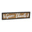 Melrose International Woven Give Thanks Sign 32"L, Brown/White/Black - 87488DS