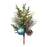 Melrose Pine Spray w/Ornament, Set of 2, White/Brown/Green - 87502DS