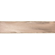 Melrose International Wired Polyester Ribbon 2.5"x10 yds, Gold - 87518DS