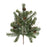 Melrose International Pine Spray/Pinecones, Set of 6, Green/Brown - 87561DS