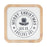 Melrose Int. Holiday Mail Stamp Plaque, Set of 12, White/Brown