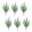 Melrose International Long Needle Pine Spray, Set of 6, Green/Brown