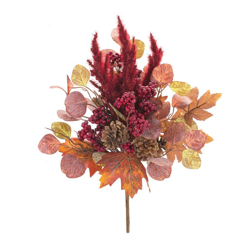 Melrose International Mixed Fall Foliage Bush, Set of 2, Red/Brown