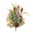 Melrose International Mixed Fall Foliage Bush, Set of 2, Green/Brown - 87611DS