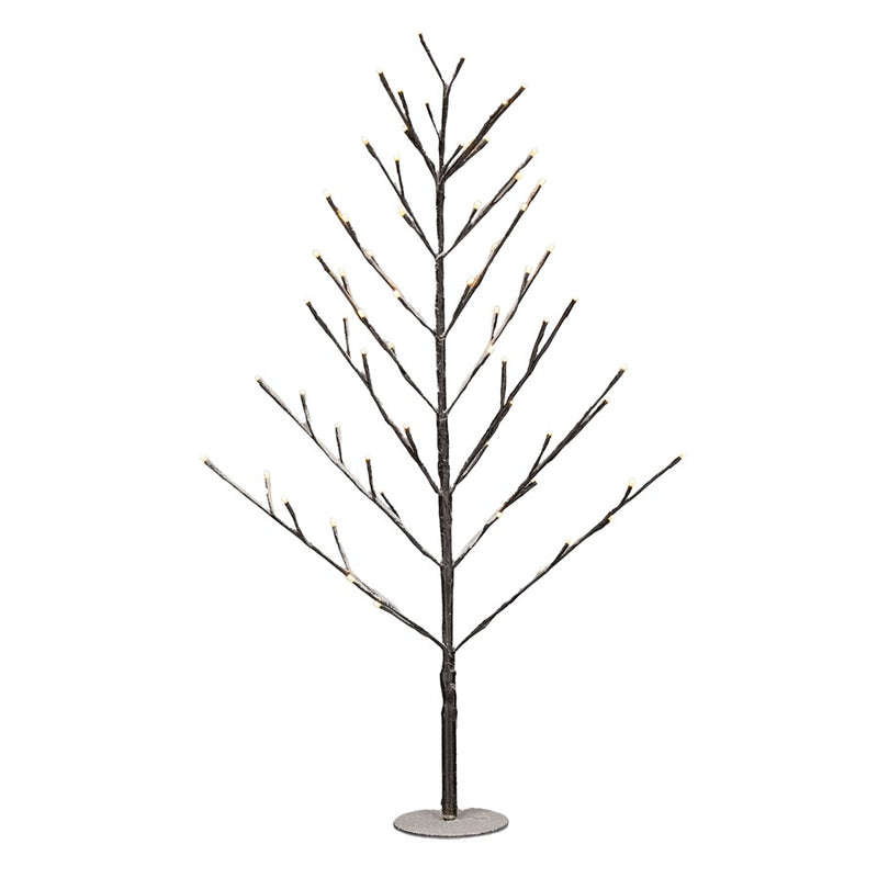 Melrose International LED Lighted Tree Decor 34.75"H, Grey - 87673DS