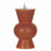 Melrose Simplux Designer 6" LED Candle with Remote, Set of 2, Orange - 87685DS