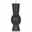 Melrose Simplux Designer 10" LED Candle with Remote, Set of 2, Black - 87690DS