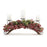 Melrose Pine/Berry Centerpiece Candle Holder 31"L, Red/Green - 87705DS