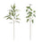 Melrose International Assorted Eucalyptus Leaf Spray, Set of 2, Green