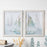 Melrose Framed Watercolor Sailboat Print, Set of 2, White/Blue