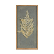 Melrose International Dried Fern Frame, Set of 2, Grey;Brown - 88235DS