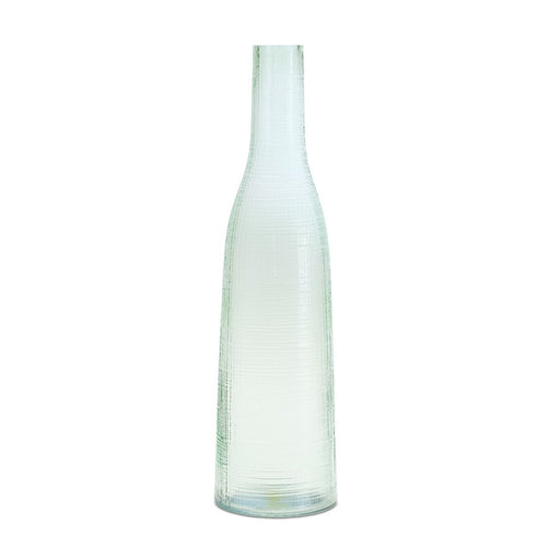 Melrose International Green Glass Bottle Vase, Set of 4 - 88258DS