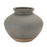 Melrose International Two Tone Ceramic Vase 9"D, Grey/Cream - 88465DS