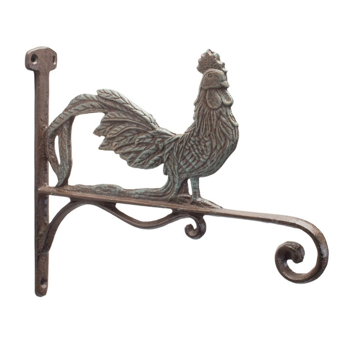 Melrose International Iron Chicken Hook, Set of 4, Brown - 88505DS