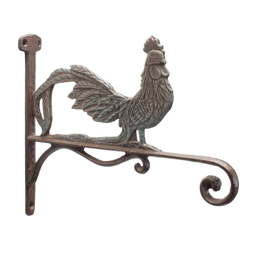 Melrose International Iron Chicken Hook, Set of 4, Brown - 88505DS