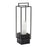 Melrose International Wood Candle Holder/Metal Frame 20"H, Black - 88539DS