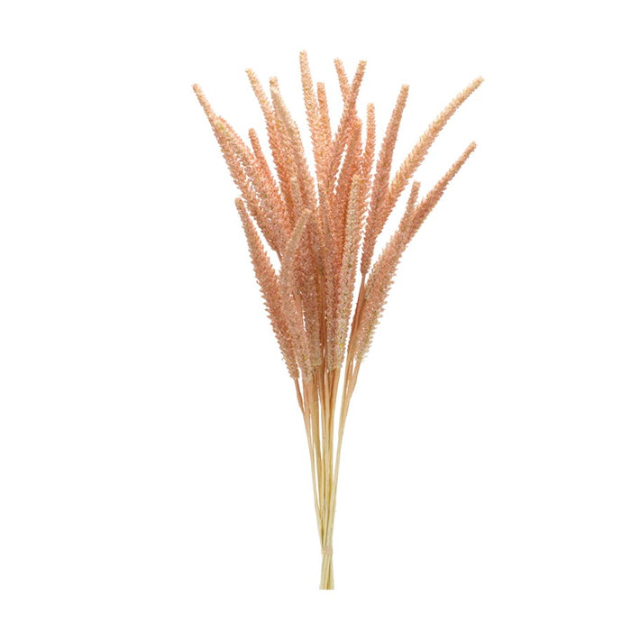 Melrose International Foxtail Bundle, Set of 6, Green/Rust - 88548DS