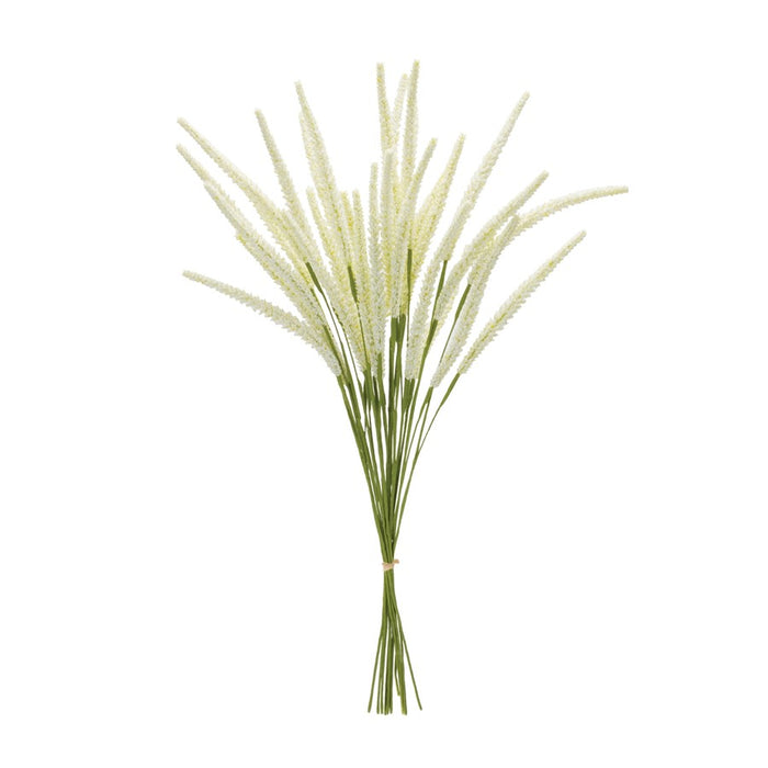 Melrose International Foxtail Bundle, Set of 6, Green/White