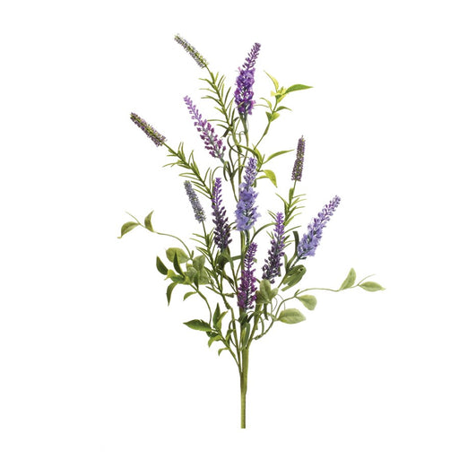 Melrose International Lavender Floral Spray, Set of 2, Green/Purple - 88556DS