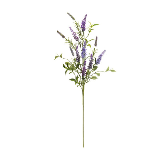 Melrose International Lavender Floral Spray, Set of 2, Green/Purple