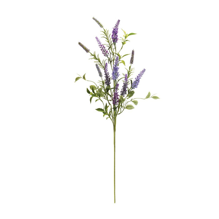 Melrose International Lavender Floral Spray, Set of 2, Green/Purple
