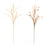 Melrose International Foxtail/Pod Spray, Set of 12, Cream/Pink - 88567DS