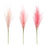 Melrose International Assorted Pink Plume Spray, Set of 3, Pink/Green - 88569DS