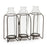 Melrose International Bottle Vases, Iron Holder 19.75"L, Black - 88612DS