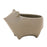 Melrose International Ceramic Mouse Planter, Set of 4, Grey - 88657DS