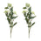 Melrose International Berry Foliage Spray, Set of 2, Green/White
