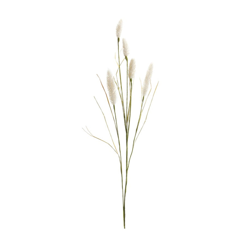 Melrose International Foxtail Spray, Set/6, Green/White - 88692DS