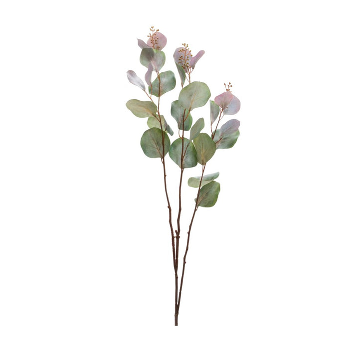 Melrose International Seeded Eucalyptus Stem, Set of 6, Green - 88817DS