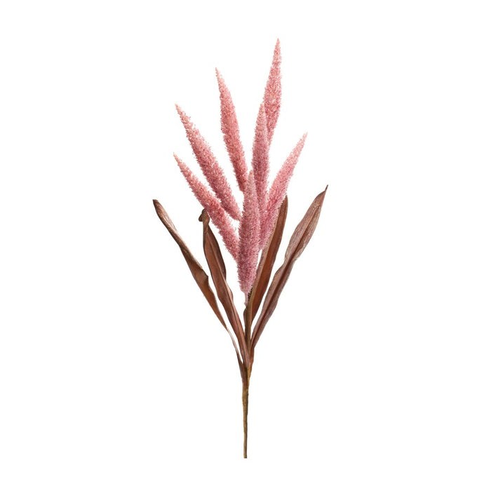 Melrose International Foxtail Plume Stem, Set of 2, Pink - 88821DS